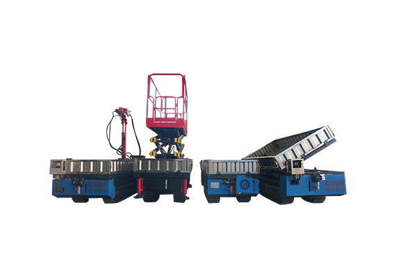 矿用气动履带式平板车