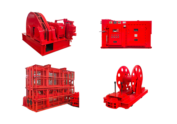 无极绳绞车及配件